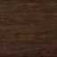 Table de chevet 1Pc de 2 tiroirs en bois brun foncé au look moderne, table de chevet
