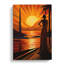 Art Deco Sunset Art Deco Art - Wrapped Canvas-698862423