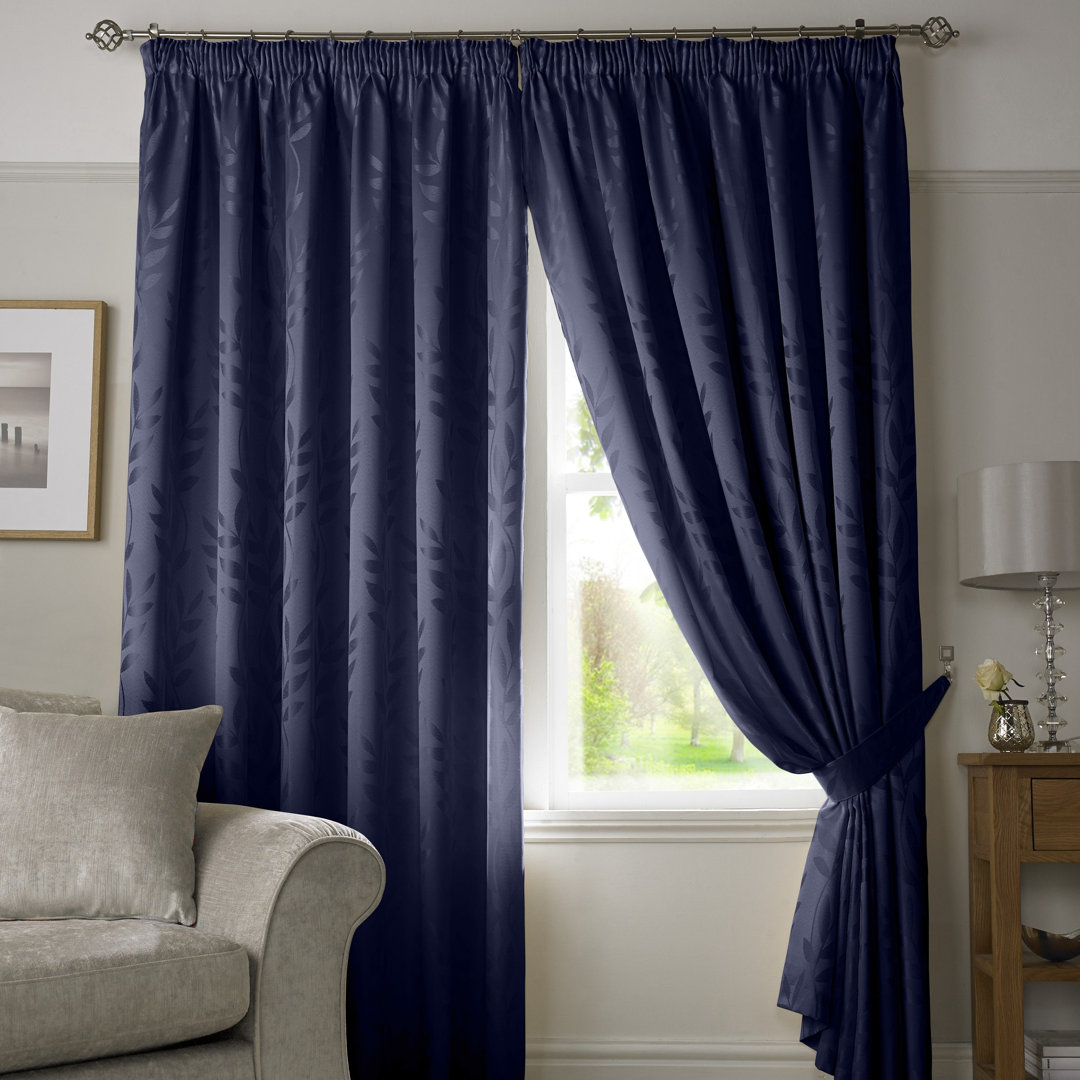 Semi Sheer Curtain Pair