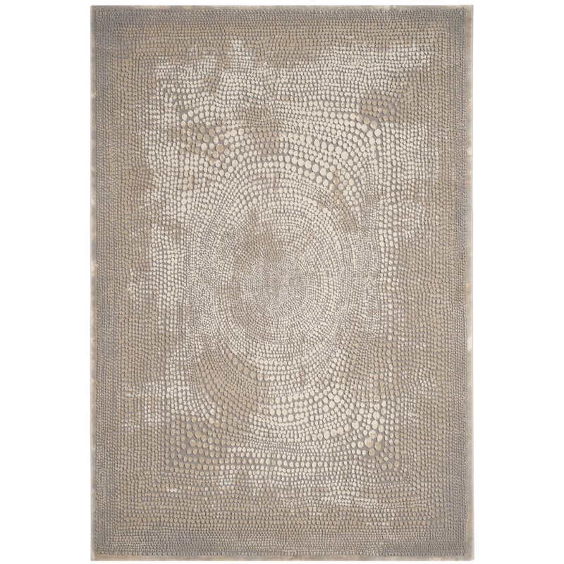 Tapis performance abstraite Wendi, Rectangle 3 pi 3 po x 5 pi