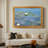 Water Lilies (Nymphéas), 1897-1899-Claude Monet-Custom Framed Canvas-1067136867-1067136878-1067136853