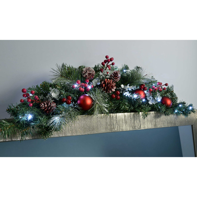 90cm Lighted Garland with Lights
