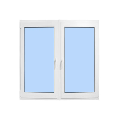 Elite Euro Tilt and Turn in White Left and Right Double Sash with Screens
