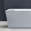 Baignoire de trempage autoportante en acrylique 47 po. X 28 po.