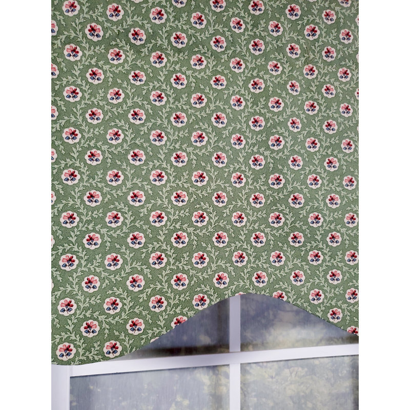 Cantonnière Demekia Provance, Vert