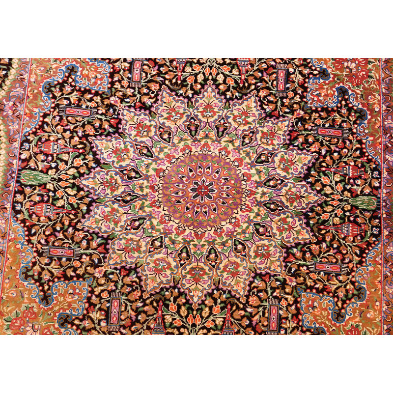Persian Silk Oriental Area Rug