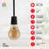 A60 LED E27 Edison Screw 4W Bulb 3 Pack