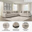 Burnley 4-Piece Sectional