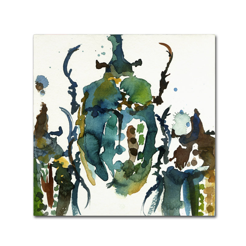 Reproduction d'art sur toile tendue Berkley, H 14 po x l 14 po