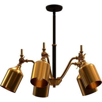 5 - Light Dimmable Classic / Traditional Chandelier
