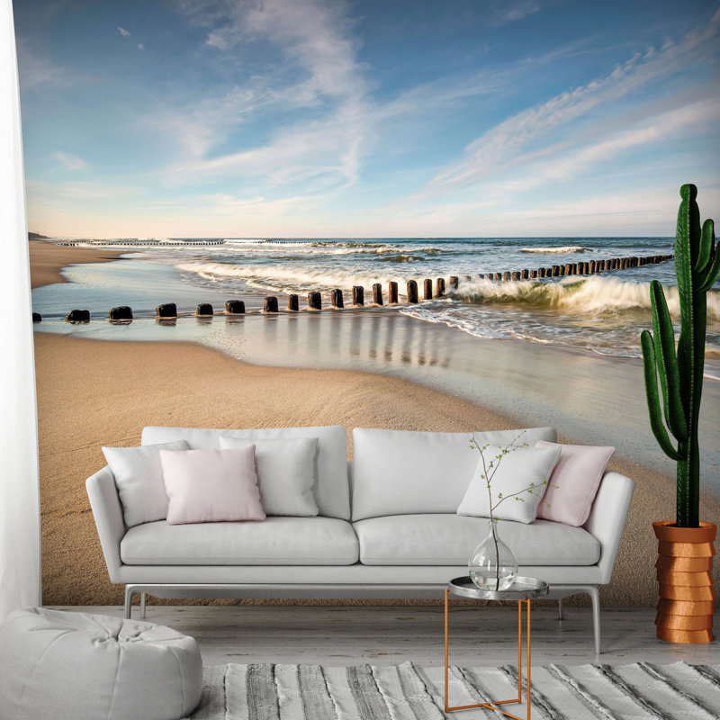 Sea Breeze Semi-Gloss Paste the Wall Mural, 400 cm x 280 cm
