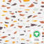 Terrazzo Quilted Muslin Changing Pad Cover