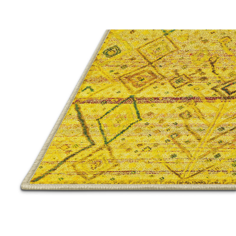 Abstract Indoor Rug, Rectangle 8' x 12'