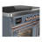 Majestic III Series 40 Inch Induction Range with 6 Induction Elements in Blue Grey (Copper Trim)-124828934-124828933