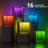3 Peice Set 1 Modern Entertainment Centre And Two Bedside Tables With LED
