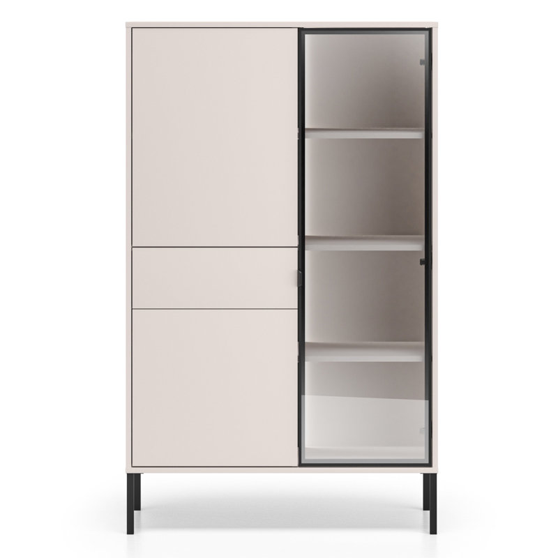 Display Cabinet, Beige