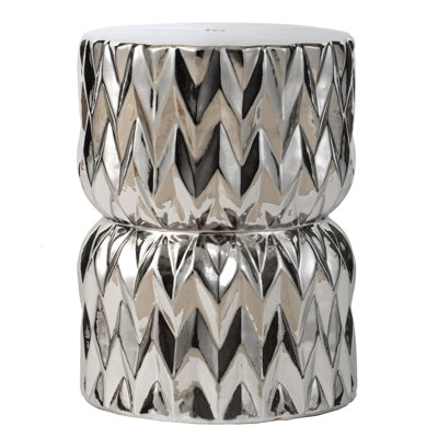 Susie Ceramic Accent Stool