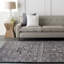 Tapis oriental noir / gris clair Mosheim-325230488