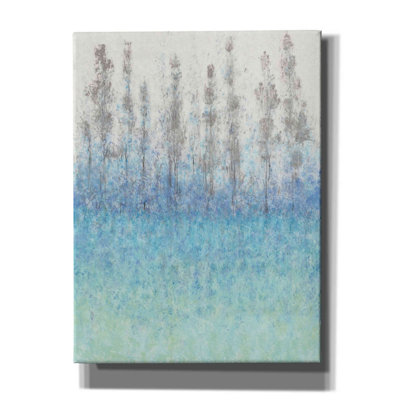 «Cypress Border I» par Tim O'toole, art mural sur toile