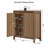 29.1"W Fluted Panel Sideboard  With 2 Adjustable Shelves-1984256716-1993240160