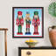 Three Nutcrackers II - reproduction d'art sur toile-2025675129-2025675116