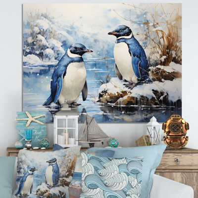 " Snowy Penguin Family Wonders III "