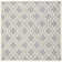 Tapis argent / ivoire en laine Cannen