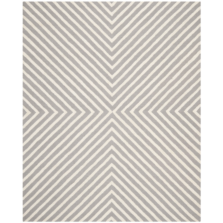 Garibald Hand Tufted Wool Geometric Rug