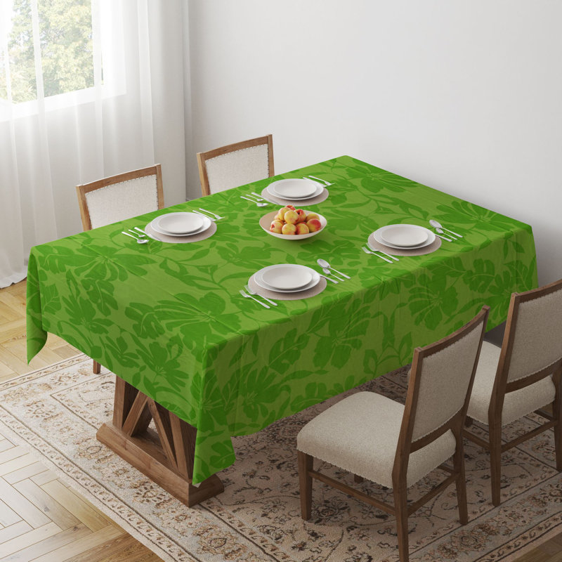 Premium Tablecloth (55 x 71 inches), 65% Cotton / 35% Polyester, Easy Clean | Machine Washable, Tumble Dryer Safe, Ironable | Perfect for Dining Room, Parties & Special Occasions, Stylish & Durable Design