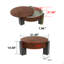 Table basse 33 po avec rangement caché-1787901267