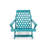 Aspen Recycled HDPE Folding Outdoor Lounge Chair-251920443