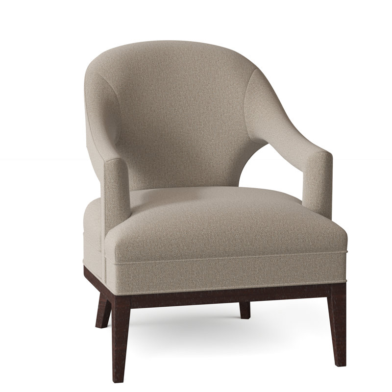 Callie 26.5" W Armchair, Espresso, Sand (9508 05)