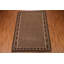 Tapis oriental brun en laine Kilim 7 x 10