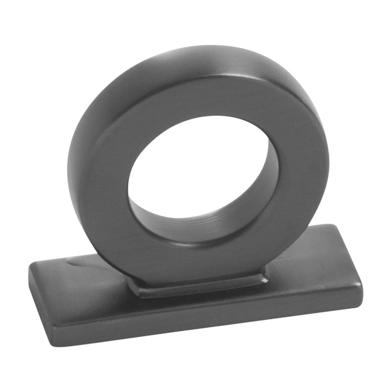 Corsa Collection Ring Knob 1-3/4 Inch x 5/8 Inch, Gunmetal