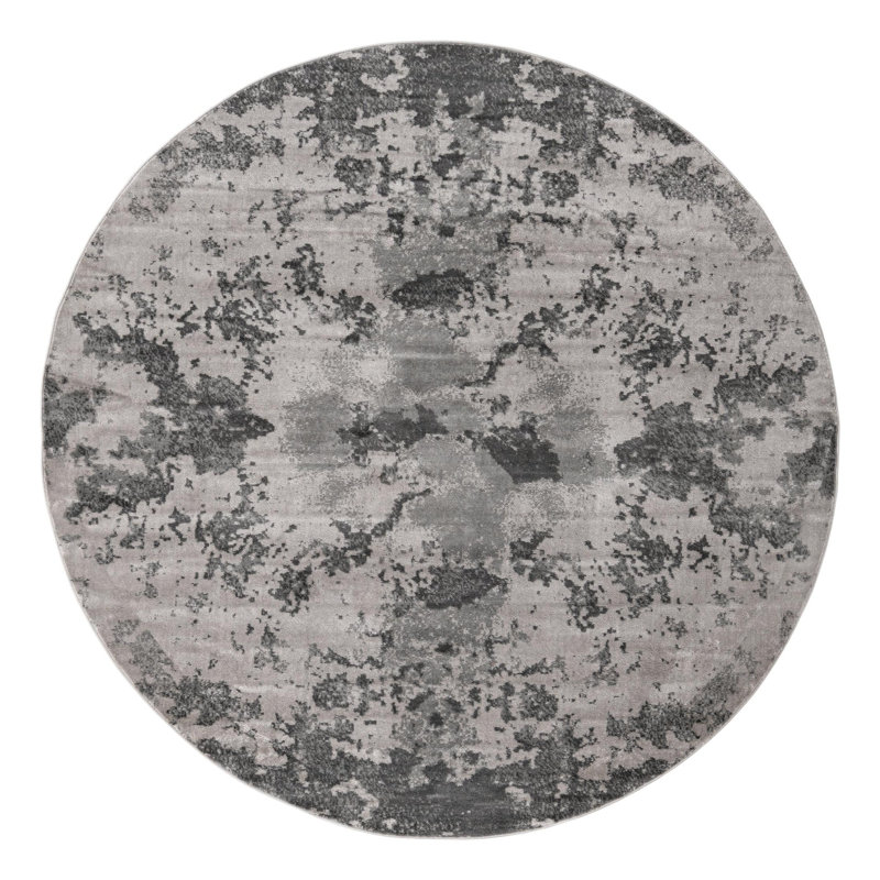 Brantly Geometric Indoor Rug, Round 7'11"
