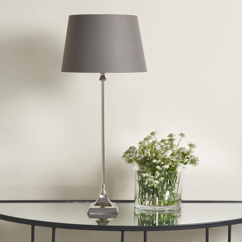 Komatke Metal Table Lamp, Grey