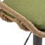 2 chaises réglables à hauteur de comptoir pivotantes avec repose-pieds pour la cuisine et la salle à manger, base en métal robuste, coussins de siège rembourrés en lin, tabourets de bar, repose-pieds, coussin de siège, base intérieure-130963385