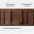 Ash Wood 70.86-inch Rectangular Three Drawers Desk