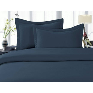 Ensemble de 4 pièces: draps en microfibre brossée douce de qualité supérieure avec poches profondes