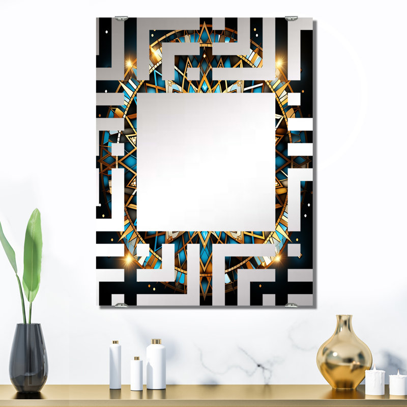 Grand miroir mural Dinius - MIR134747, 32 po x 24 po