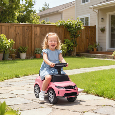 AIYAPLAY Land Rover Licensed Ride on Car Foot to Floor 18-36 Months