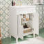 Meuble-lavabo 24 po avec lavabo demi-lune et tablette réglable-956712036