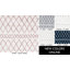 Tapis géométrique ivoire / rose clair Allandy-1535051046