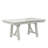 Ecker 7-Piece Extendable Dining Table Set Modern 71"-90" Solid Wood Kitchen Table With Leaf & 6 Upholstered Chairs Space-Saving Set For Dining Room, Kitchen