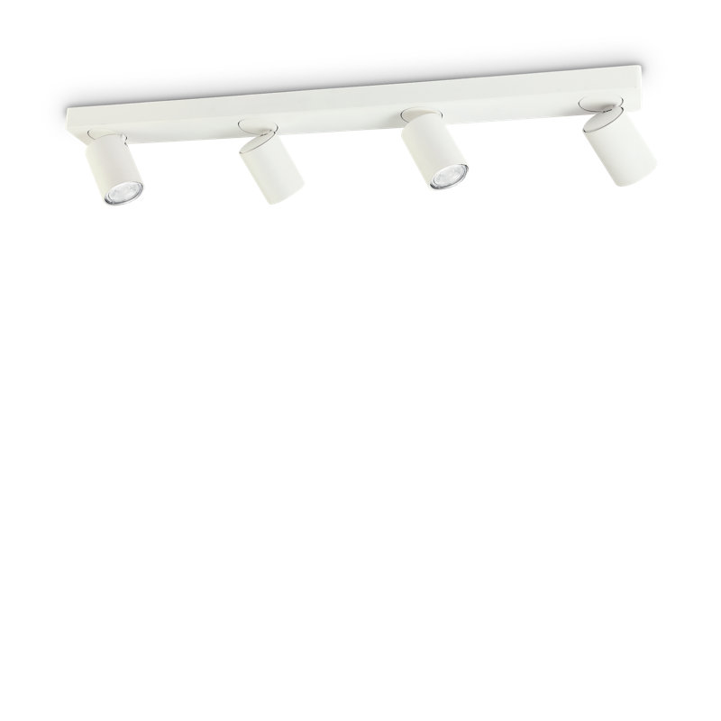 Rudy 75cm 4 -Light Track Kit, White