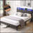 Versatile Upholstered Platform Bed With Advanced Features For Optimal Comfort