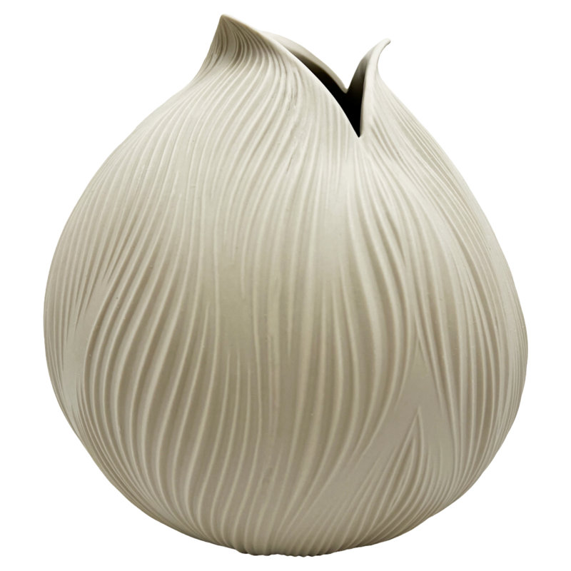 Vase de table Onycha, Beige