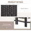 Ensemble de 4 tablettes murales pour chat PawHut avec hamac, perchoirs et grattoir pour dormir, jouer et grimper