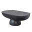 Table basse ovale noire 36 x 24 x 15 po-632806099