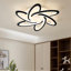 Modern 6-Light 64cm LED Flush Mount-644392228